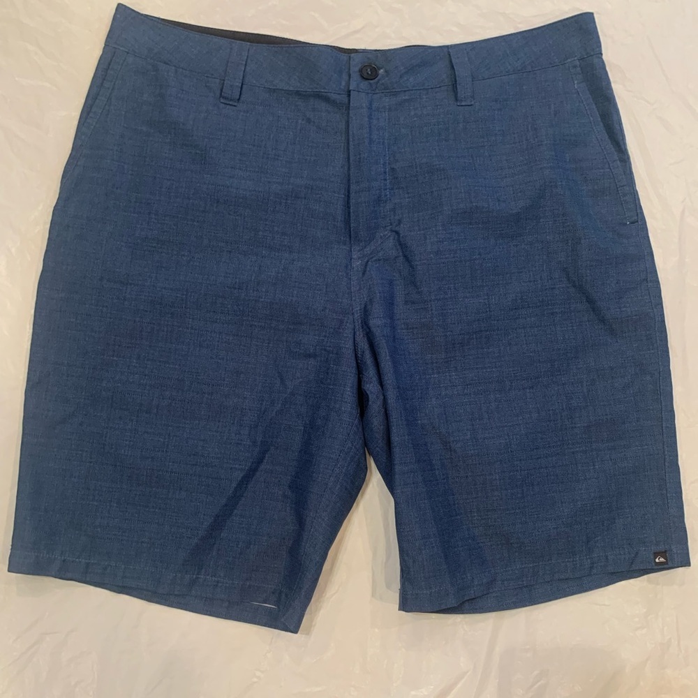 Quiksilver Amphibians Menβs Blue Shorts Size 36x10